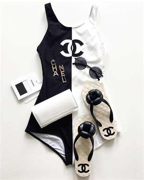 chanel baby bathing suit|chanel swimwear summer 2022.